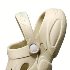 Men's Breathable Clog Sandals Outdoor Walking Slippers