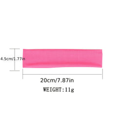 18 Colors Women Sports Headbands Headwraps Solid Workout Running Yoga Hair Band