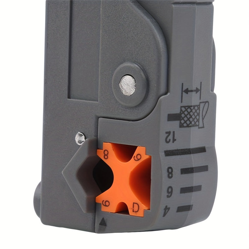 Grey Coax Cable Stripper - Easily Strip Coax Cables