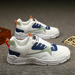 Men's Breathable Mesh Lace-up Casual Shoes