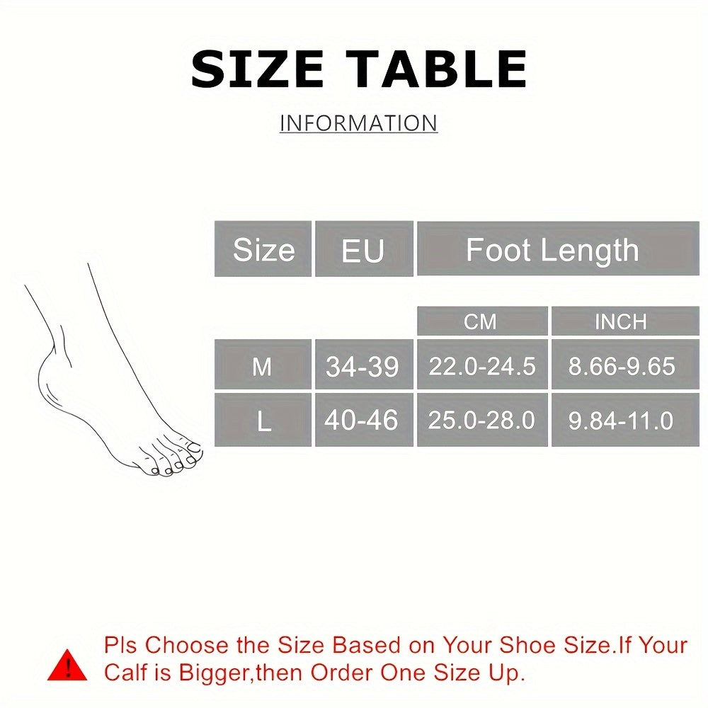 Compression Breathable Sports Socks for Cycling Heart Chain Pattern