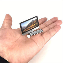 Mini Desktop LCD Computer Mouse and Keyboard Set