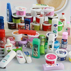 12pcs Mini Supermarket Shopping Set for Dollhouse Decor