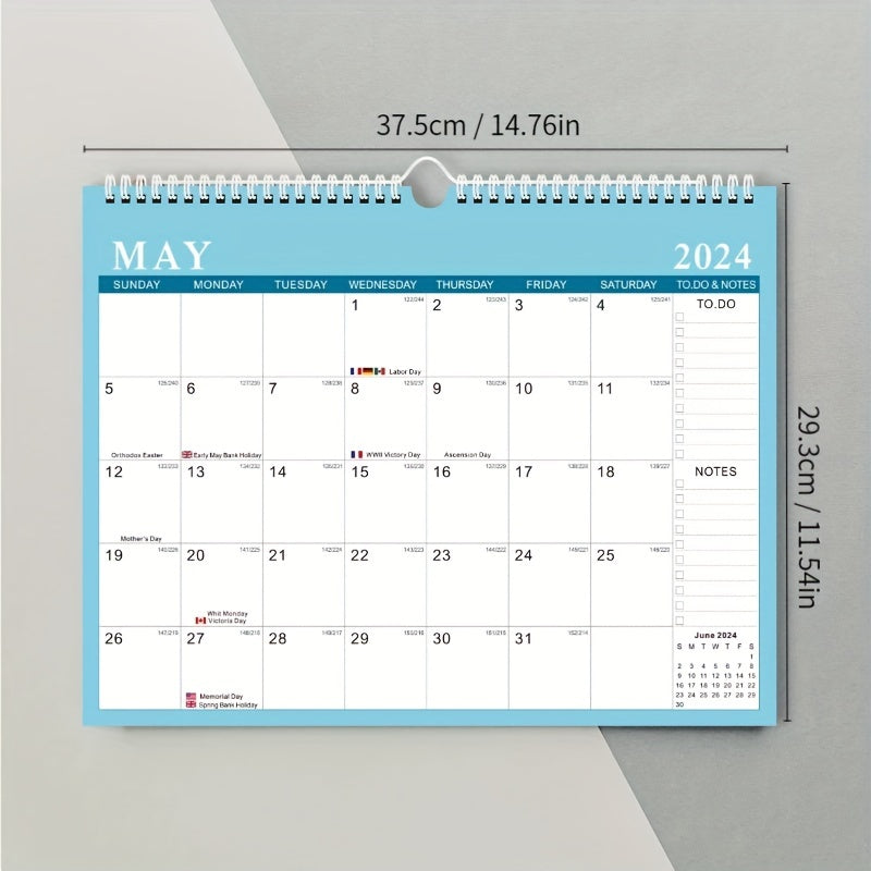 Minimalist Desk Calendar Monthly Planner To Do List