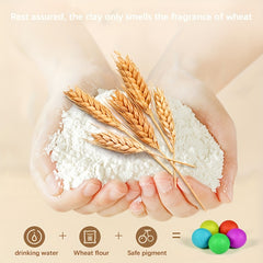 Clay Two in One Colorful Dough Kitchen Creative Food Toy Set