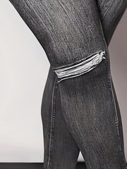 Slim High Waist Jeggings Casual Leggings
