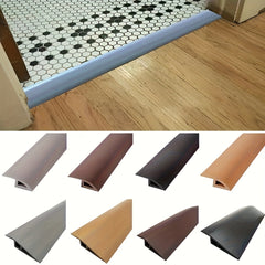 10-15mm PVC Self-Adhesive Floor Mat Flat Button Strip for Flooring Threshold Sea