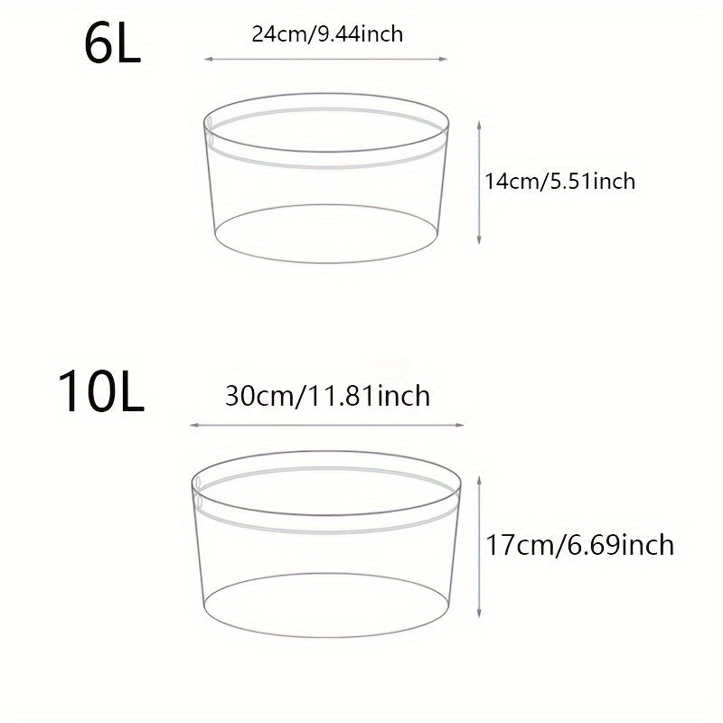 Foldable Bucket Portable Large Capacity Bucket Beverage Fruit Storage Bag