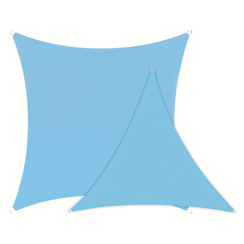 Waterproof Triangular Sun Shade Sail for Patio Garden Backyard and Carport