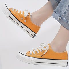 Men's Low Top Canvas Shoes Spring Summer