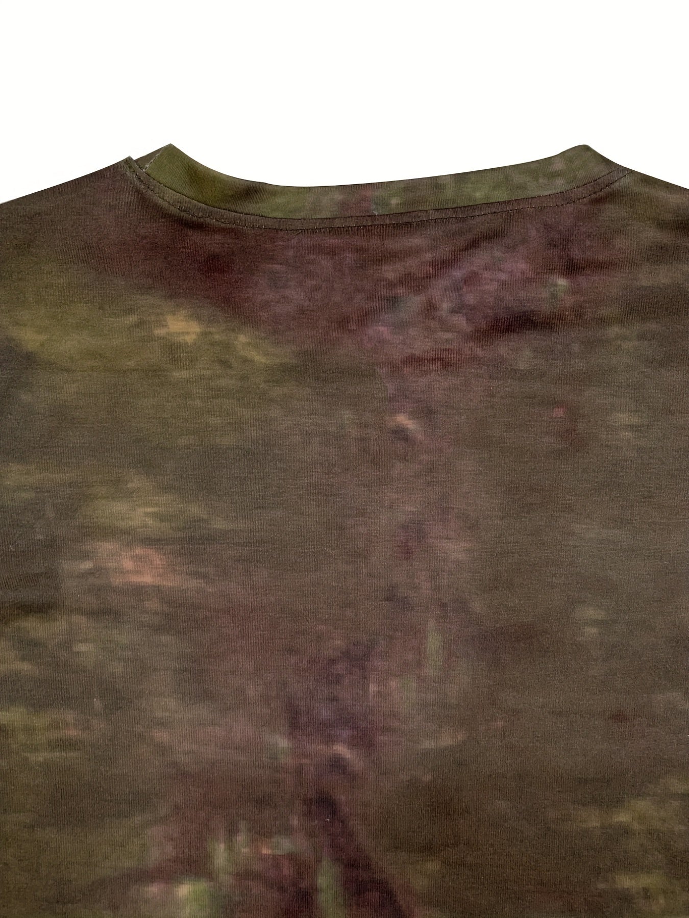Leaf Pattern Men's Comfy Retro T-shirt