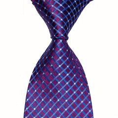 Men's Classic Plaid Necktie Business Party Wedding Dress Tie
