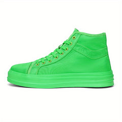 Men's High Top Canvas Skate Shoes Non Slip Sneakers