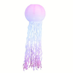 Jellyfish Lantern DIY Strap Beard Gradient Lantern Museum Decor Supplies