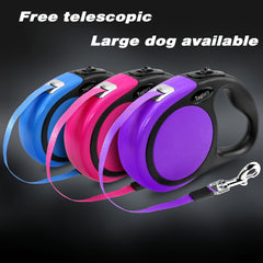 JOYTALE Retractable Dog Leash - Comfort & Style for Walks