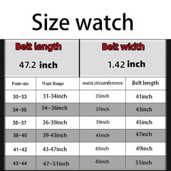 Men's Sports Cargo Casual Nylon Belt Quick Release Buckle