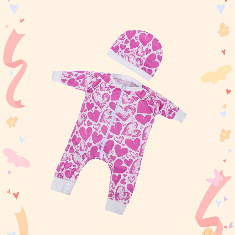 Bee and Flower 2pcs Pajama Set for 17-18 Inch Dolls