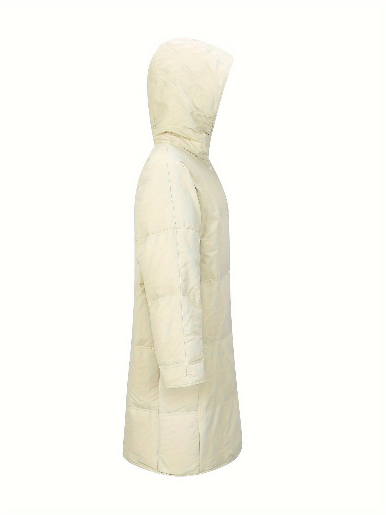 Warm Hooded Down Jacket for Winter Sports