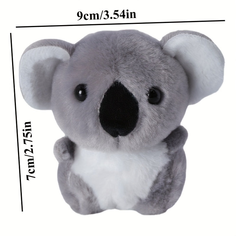 10Cm 3 93In Koala Plush Dolls Keychains