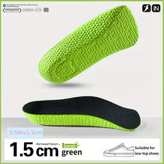 Height Increase Insoles Men Women Orthopedic Insoles Heel Lift Shoe Pads