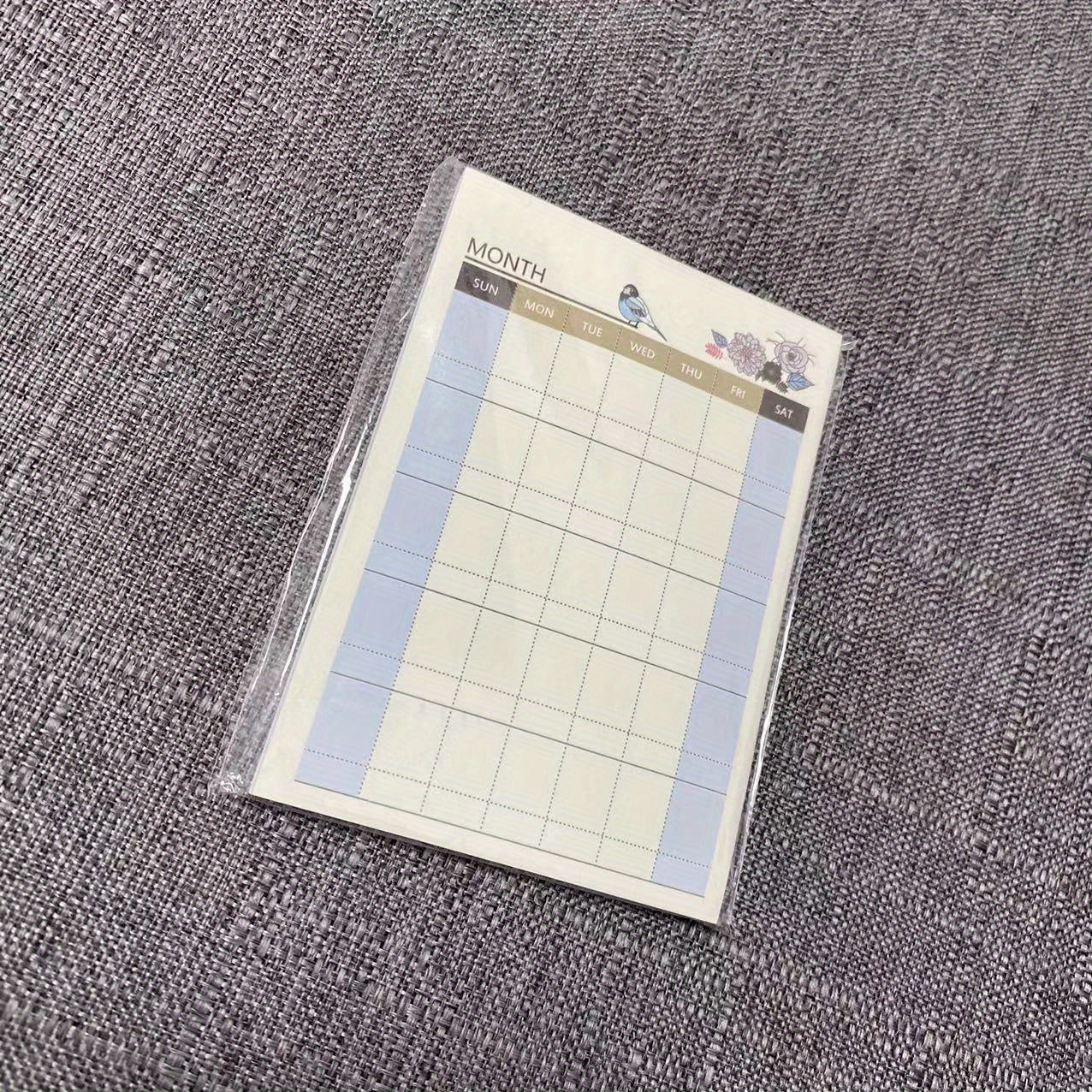 60sheets Weekly Planner Memo Pad Study Time Schedule Daily List