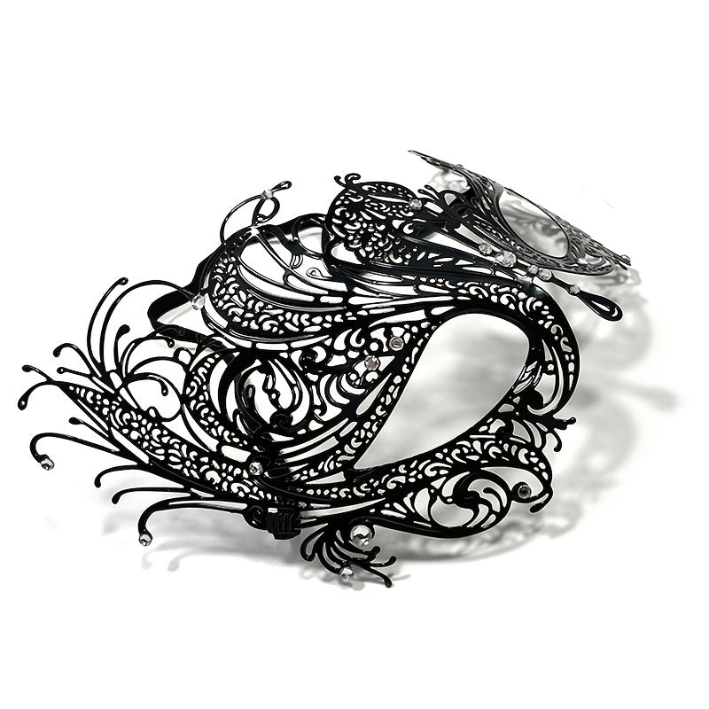 Rhinestone Venetian Masquerade Mask for Women