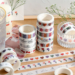 1pc Cartoon Pattern Tape - Random Design