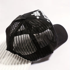 3D Puzzle Print Baseball Cap Mesh Trucker Hat Adjustable Sports Dad Hat