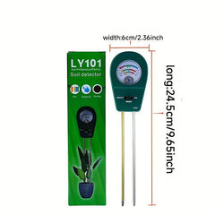 3-In-1 Soil Tester - Moisture, Fertility, pH Test