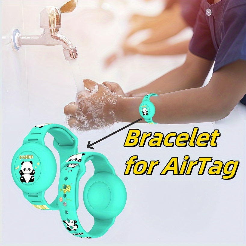Concealed Silicone Airtag Wristbands - Anti Loss Protection Bands
