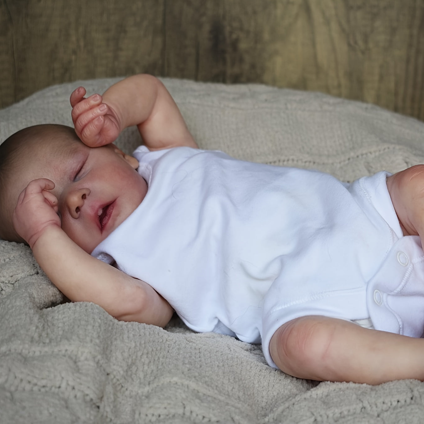 40 Reborn Doll Sleeping Toys Soft Touch Real Lifelike Accompany Doll