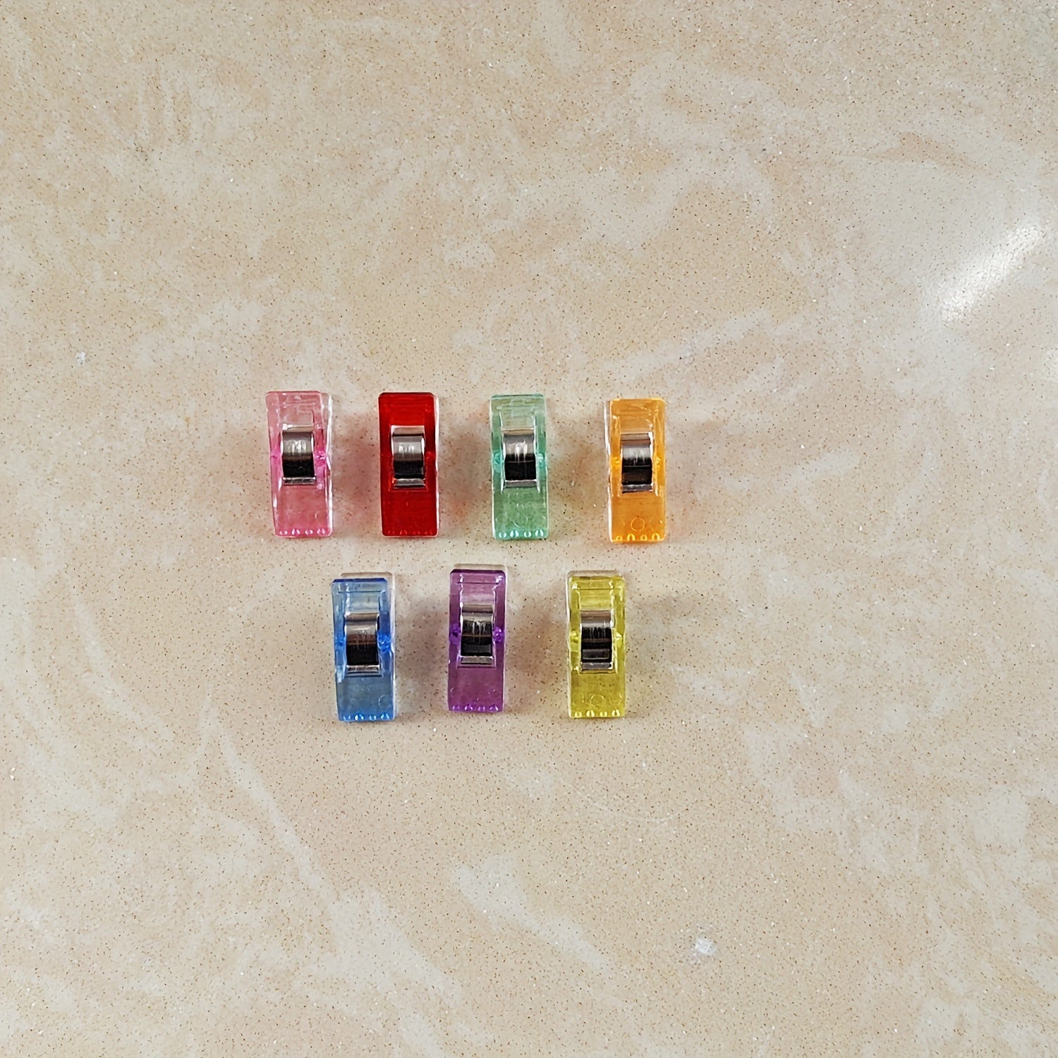 50Pcs Sewing Clips Assorted Bright Colors Quilting Crafting Wonder Clips