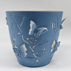 3D Cartoon Butterfly Self-suction Flower Pot Decoration