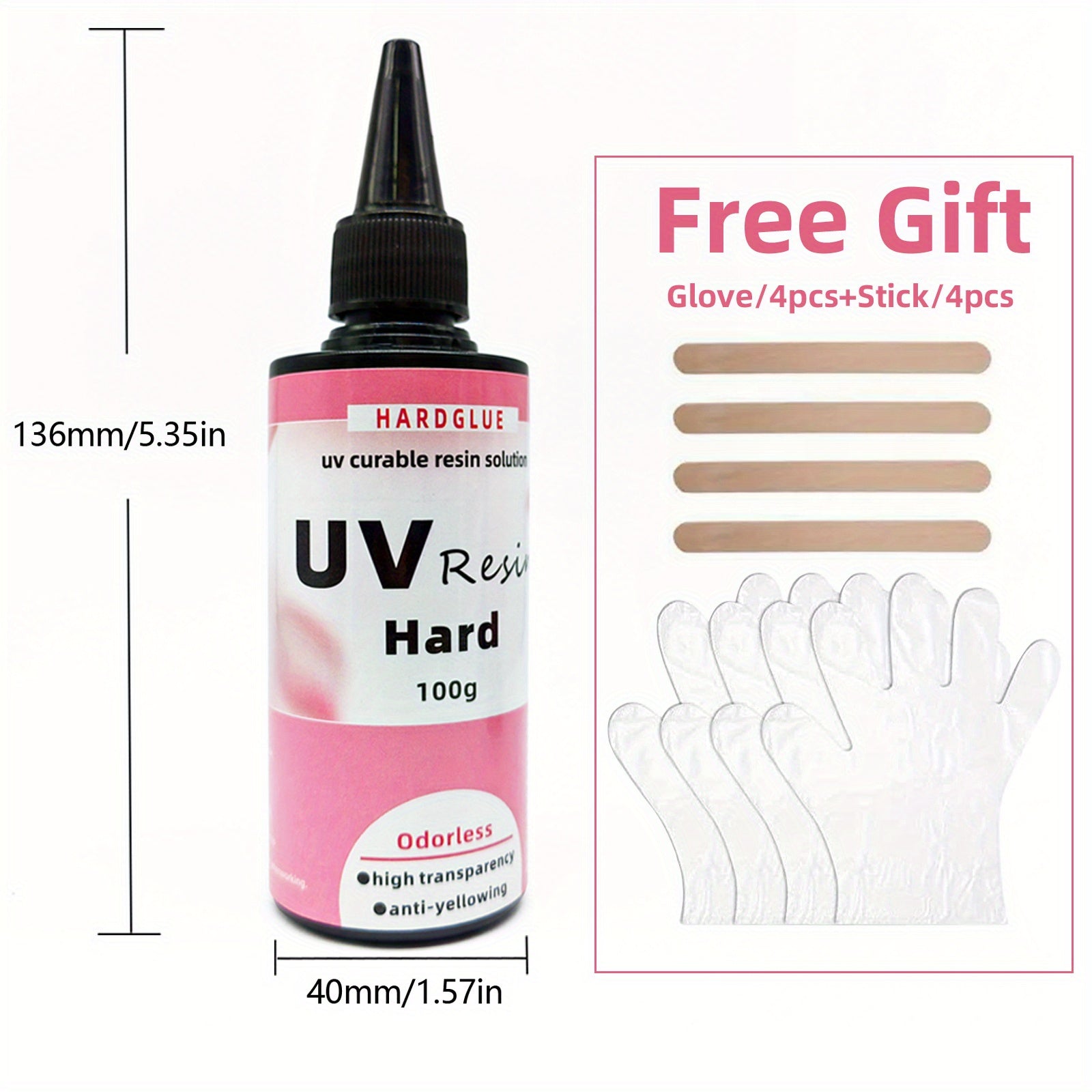 UV Resin Crystal Clear Hard Type 300g