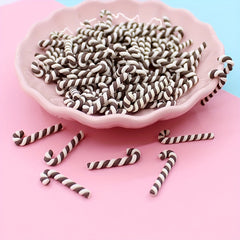 10pcs Christmas Candy Crutches DIY Jewelry Crafts Arts Supplies