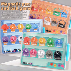 Educational Maze Toy for Kids Bead Sorting Game Numbered Slots