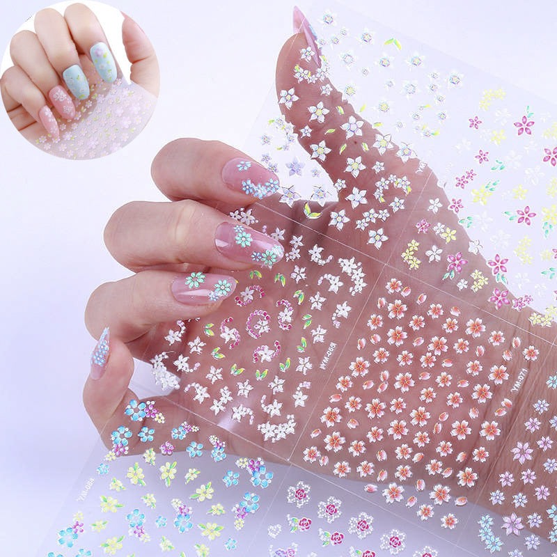 30 Sheets 3D Nail Decals and Lovely Nail Stickers