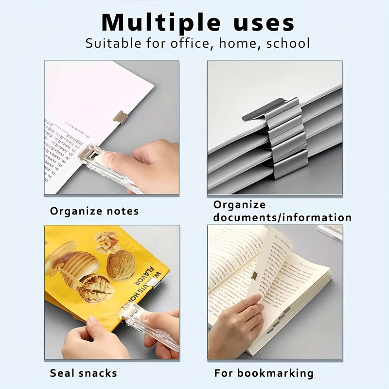 Portable Handheld Clamp Stapler 40 Sheet Capacity