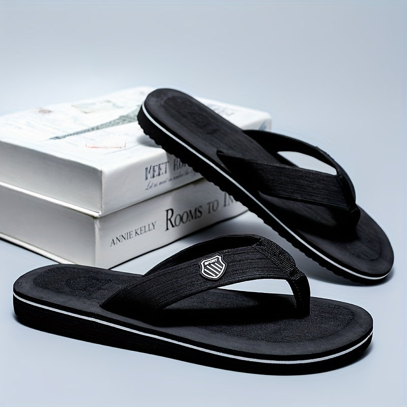 Men's Non Slip Flip Flops for Indoor Outdoor Beach