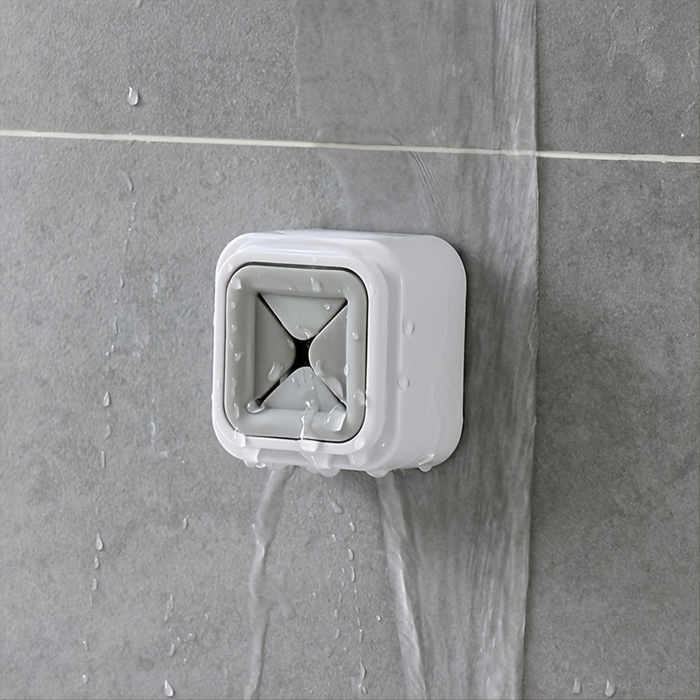 Adhesive Square Towel Holder Wall Mount Hook for Kitchen and Bathroom