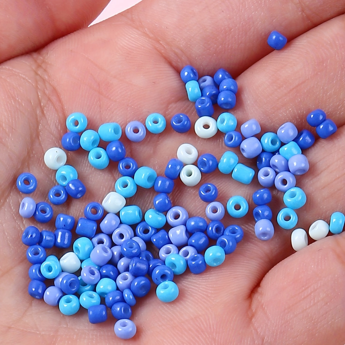 30g Rainbow Opaque Seed Beads 3mm for Jewelry Making