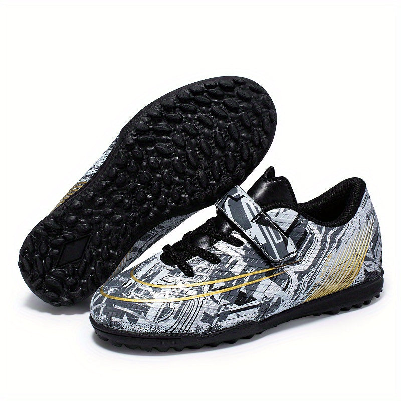 Youth Soccer Cleats AG Football Shoes - Anti-Skid & Wear-Resistan