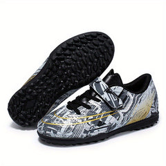 Youth Soccer Cleats AG Football Shoes - Anti-Skid & Wear-Resistan