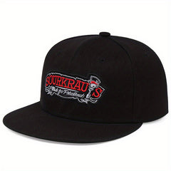 Hip Hop Men's Letter Flat Brim Hat