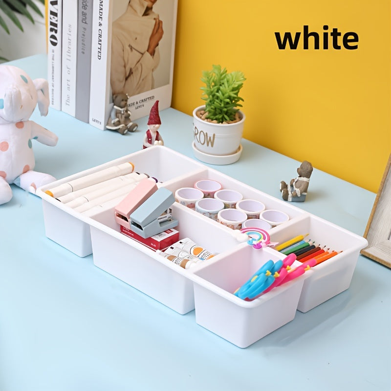 Desktop Divided Storage Box Art Supplies Storage Box