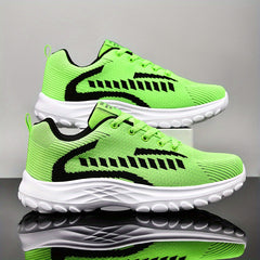 Men's Lace up Sneakers Athletic Shoes Non slip And Wear resistant