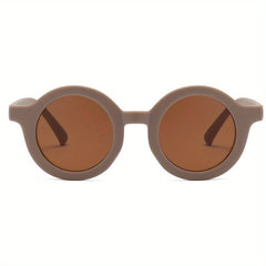 Kids Macaroon Round Sunglasses UV400
