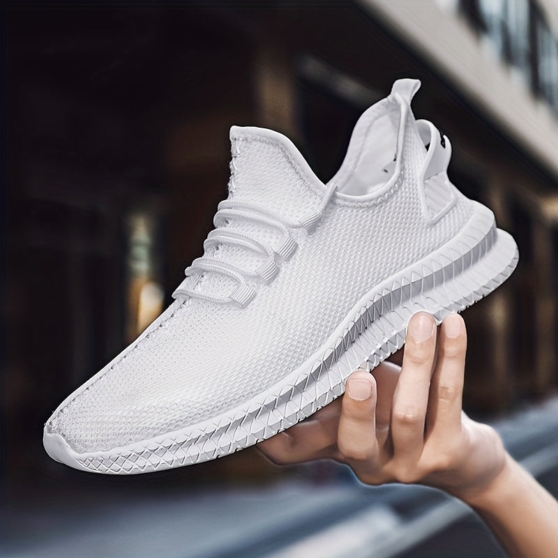 Men's Lightweight Knit Casual Sneakers for Sports