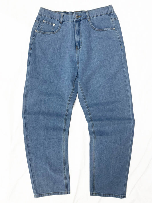 Men's Wide Leg Straight Jeans