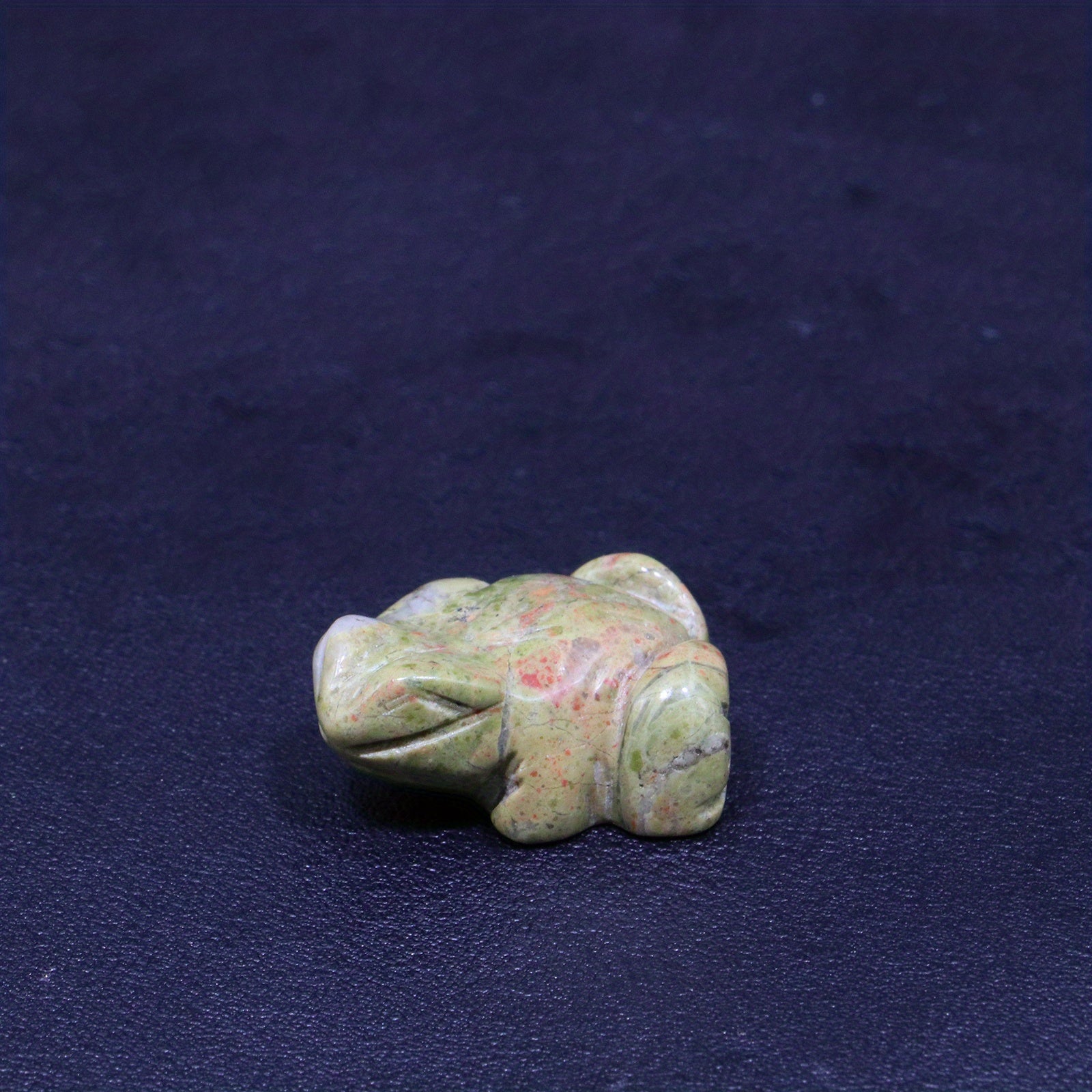 Crystal Frog Ornament Natural Crystal Crafts Holiday Gift